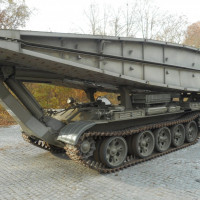 The repair of bridge layer tanks MT-55A